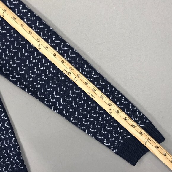 Daisys Boutique Sweater Men's Large Blue Knit Pullover Crew Christmas Ho Ho Ho - Picture 13 of 13